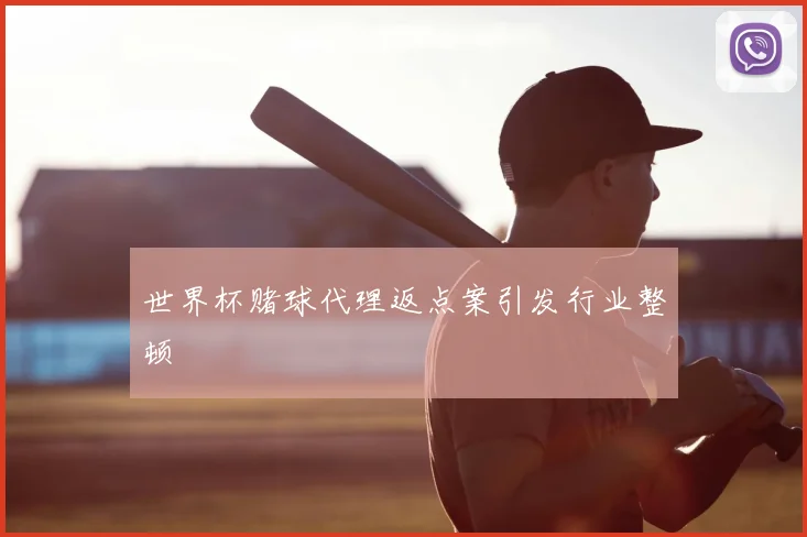 世界杯赌球代理返点案引发行业整顿